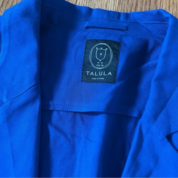 Talula Cobalt Blue Soft Blazer. - Picture 8 of 9